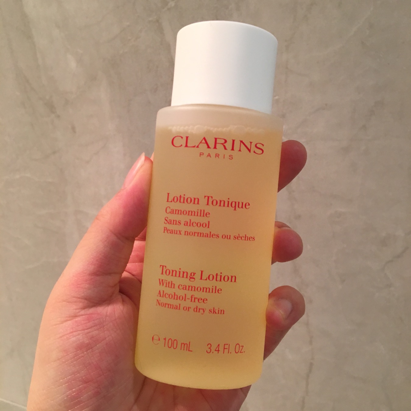 CLARINS,Lotion Tonique Toning Lotion With Camomile Alcohol-free Normal or dry skin 100 ml,Lotion Tonique Toning Lotion With Camomile Alcohol-free Normal or dry skin ราคา,Lotion Tonique Toning Lotion With Camomile Alcohol-free Normal or dry skin รีวิว