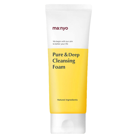 Manyo,Pure & Deep Cleansing Foam 100ml ,Pure & Deep Cleansing Foam รีวิว,Pure & Deep Cleansing Foam ราคา,โฟมล้างหน้า,Treasure,